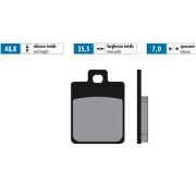 Vespa Fren Balata Ön S14 ET4/LX/Primavera-Sprınt 50cc (2017-2023) / Primavera 125cc-150cc (2016-2020) (174.0014) / POLINI