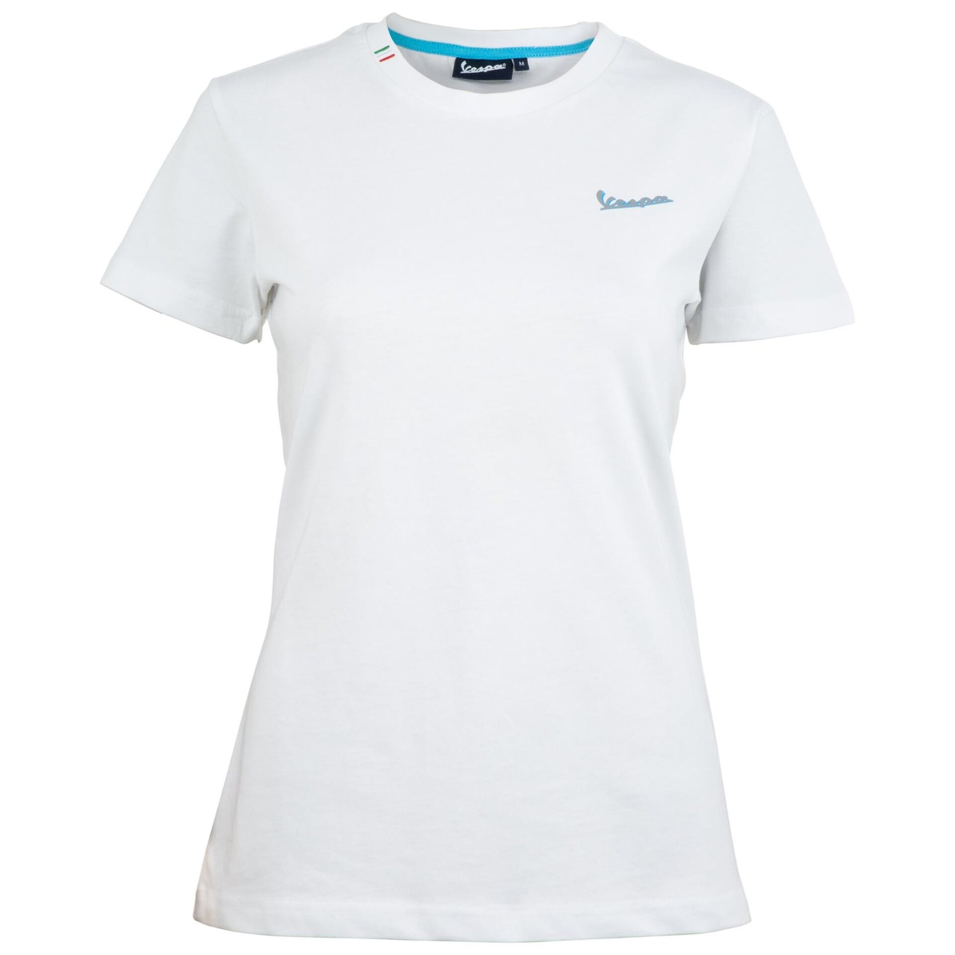 Vespa Logo Kadın T-Shirt *Beyaz* / PIAGGIO