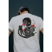 SIP T-Shirt - Engine Madness *Beyaz* / SIP