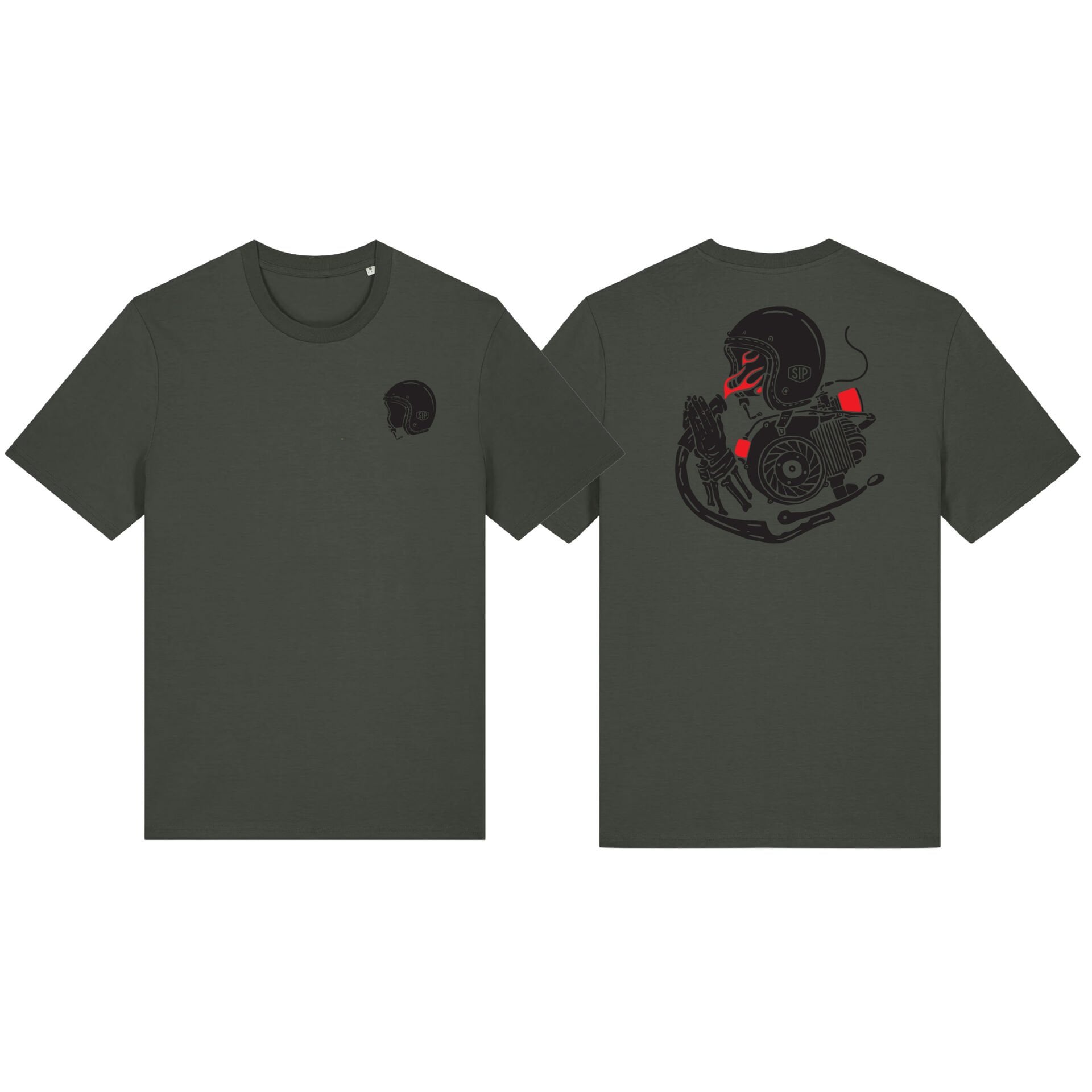 SIP T-Shirt - Engine Madness *Zeytin Yeşili* / SIP