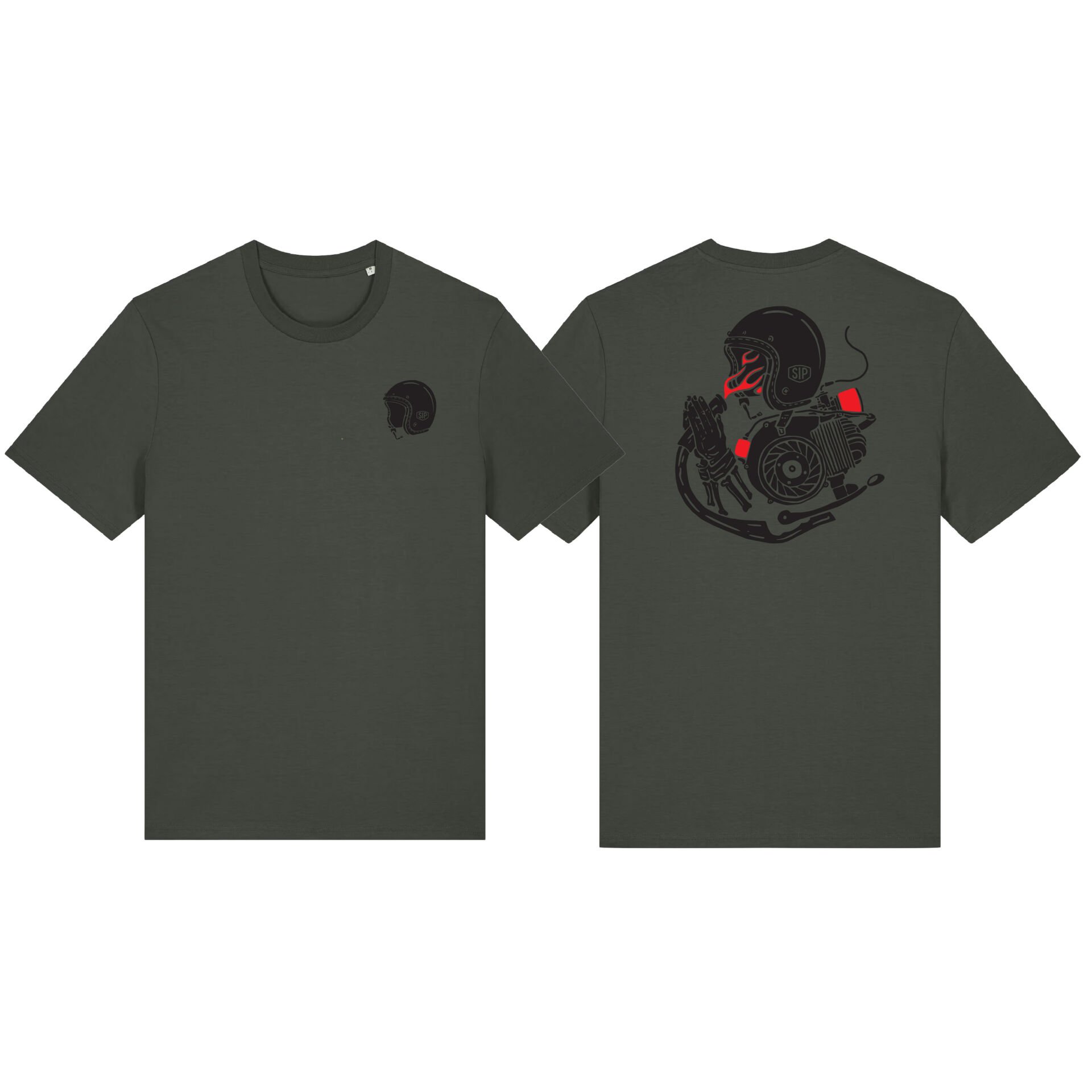 SIP T-Shirt - Engine Madness *Zeytin Yeşili* / SIP