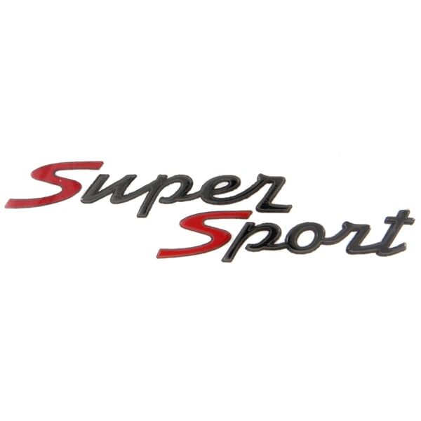 Vespa GTS ''Super Sport'' Amblemi Torpido *Antrasit-Kırmızı* (2022- ) / PIAGGIO