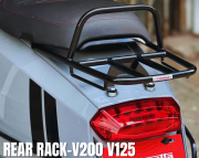 Lambretta V 50-125-200 Arka Çanta Taşıma Demiri * Siyah* / Friendship