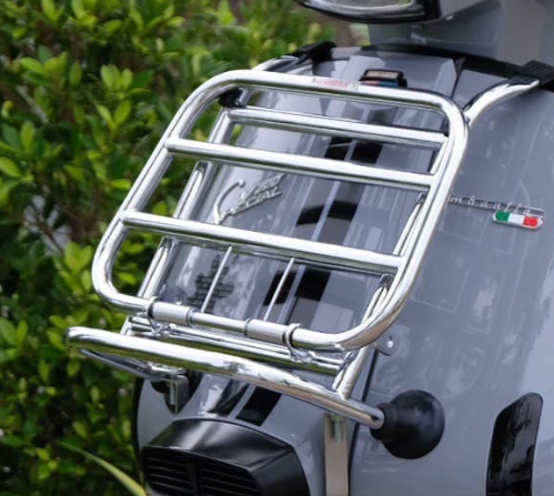 Lambretta V 50-125-200 Ön Taşıma Demiri * Krom* (Sis Farı Montaj Ayaklı) / Friendship