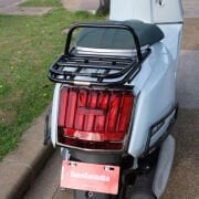 Lambretta X 125-250-300 Arka Taşıma Demiri (Katlanır) *Siyah* / Friendship