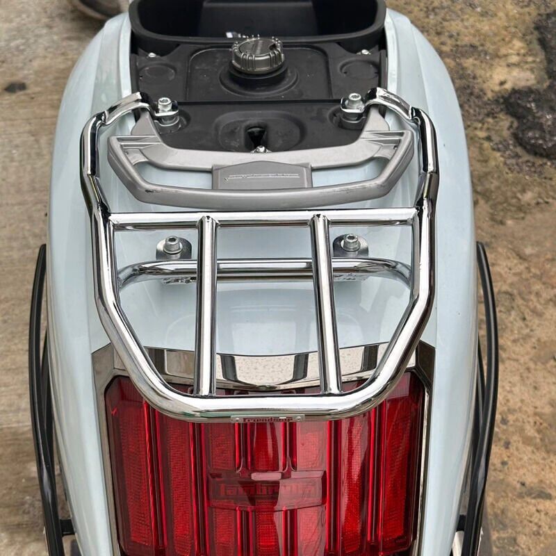 Lambretta X 125-250-300 Arka Çanta Taşıma Demiri * Krom* / Friendship