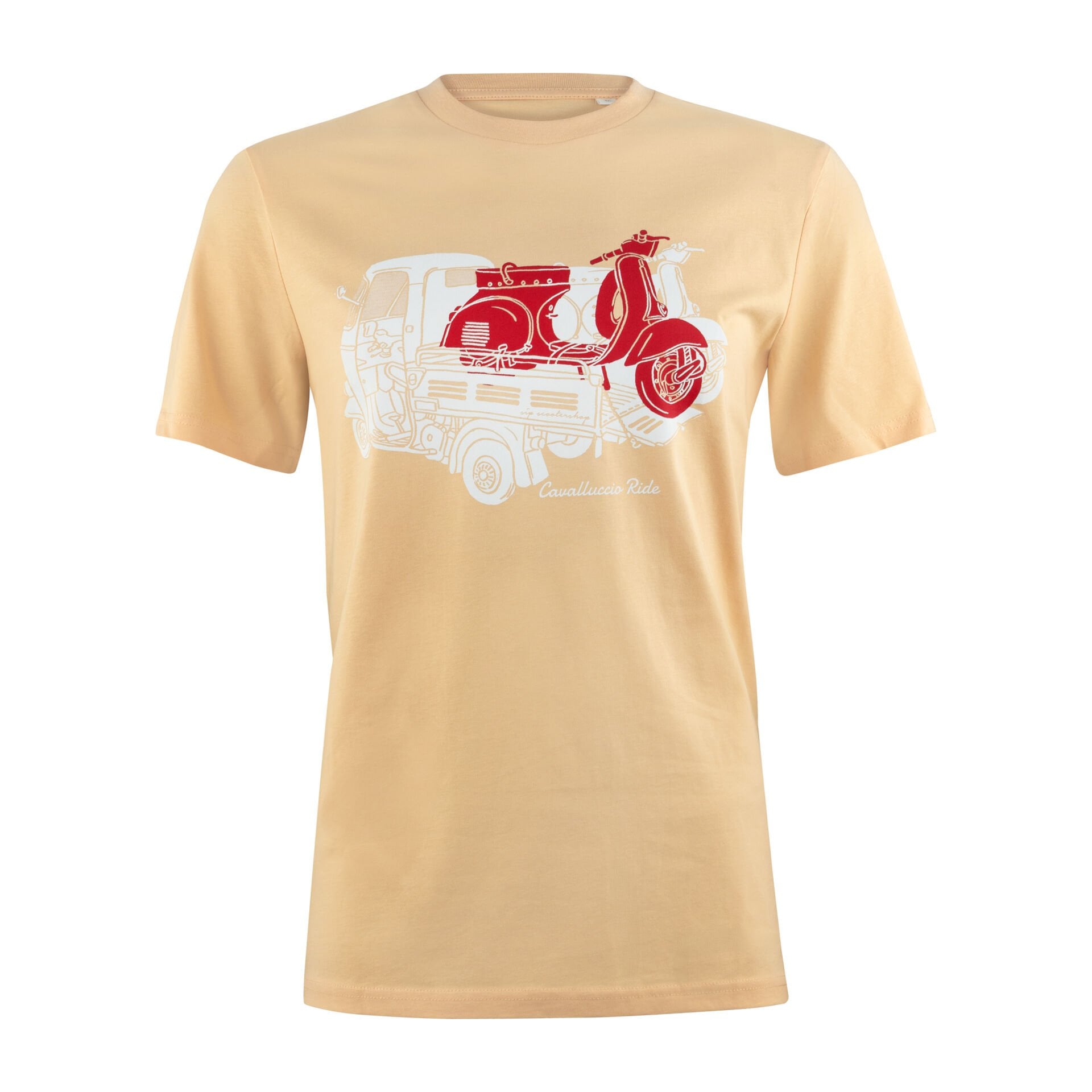 SIP T-Shirt - Cavalluccio Ride Ape *Sarı* / SIP