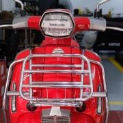 Lambretta G 350 Ön Taşıma Demiri * Krom* (Sis Farı Montaj Ayaklı) / Friendship