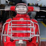 Lambretta G 350 Ön Taşıma Demiri * Krom* (Sis Farı Montaj Ayaklı) / Friendship