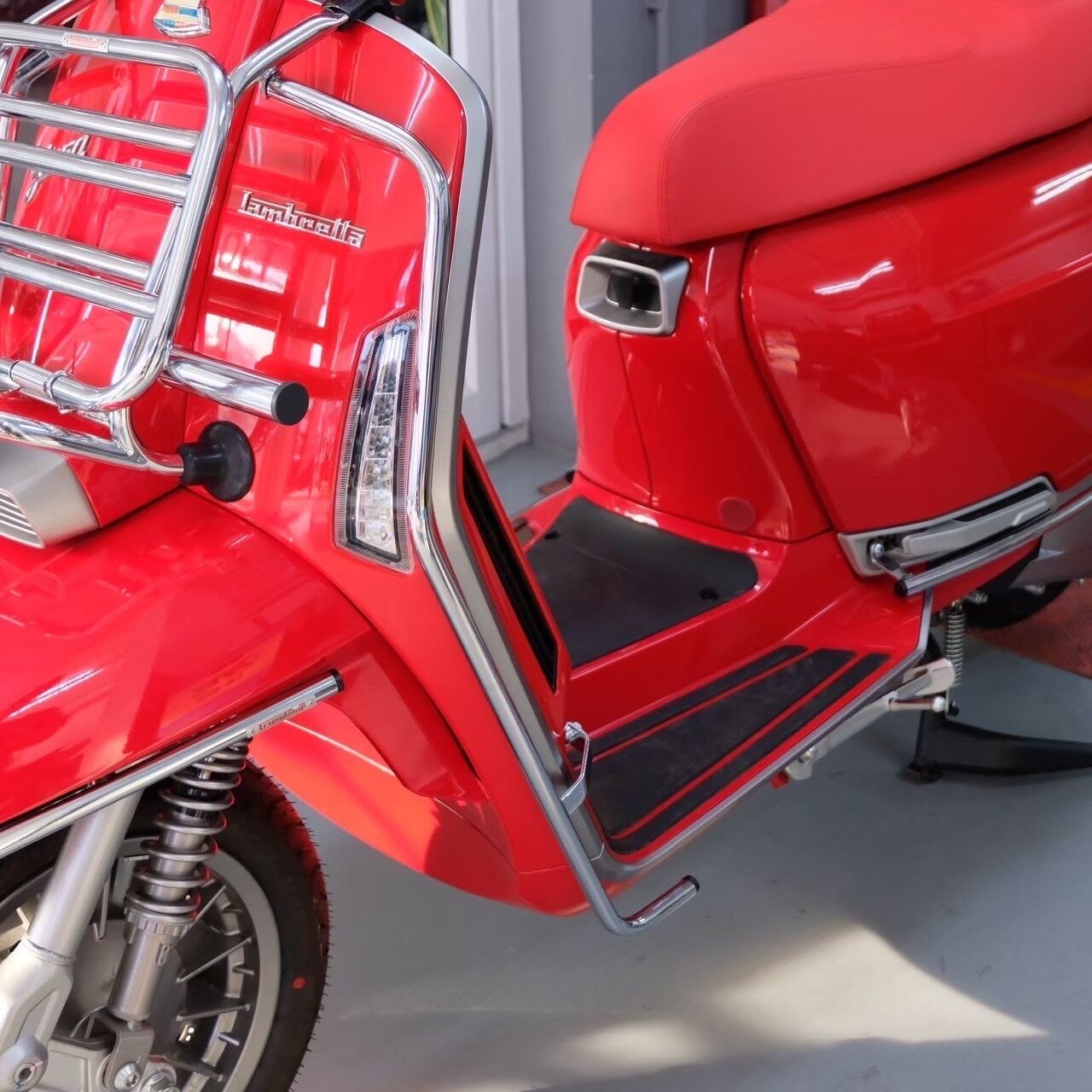 Lambretta G 350 Ön Yan Koruma Demiri *Krom* / Friendship