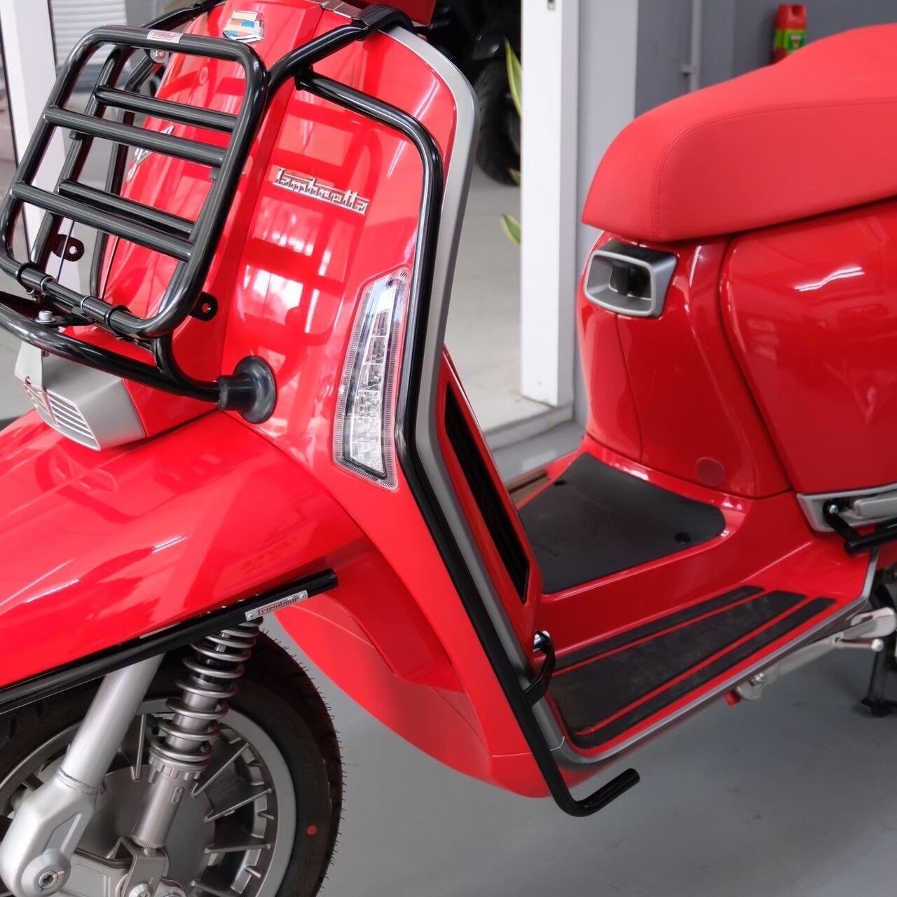 Lambretta G 350 Ön Yan Koruma Demiri *Siyah* / Friendship