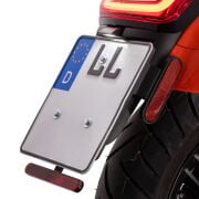 Vespa GTS-GTV Plaka Altlığı  *Ledli* (2023- ) / SIP