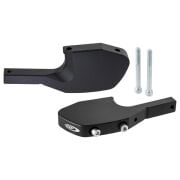 Vespa GTS-GTV Yolcu Ayak Basma Genişletme Aparatı *Mat Siyah* / SIP