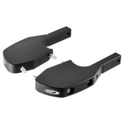 Vespa GTS-GTV Yolcu Ayak Basma Genişletme Aparatı *Mat Siyah* / SIP