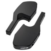 Vespa GTS-GTV Yolcu Ayak Basma Genişletme Aparatı *Mat Siyah* / SIP