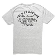 T-Shirt - Milan Address Pocket *Gri* / DEUS