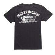 T-Shirt - Milano Address *Siyah* / DEUS