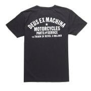 T-Shirt - Milano Address *Siyah* / DEUS