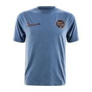 Vespa T-Shirt - Officina 8 *Mavi* / PIAGGIO