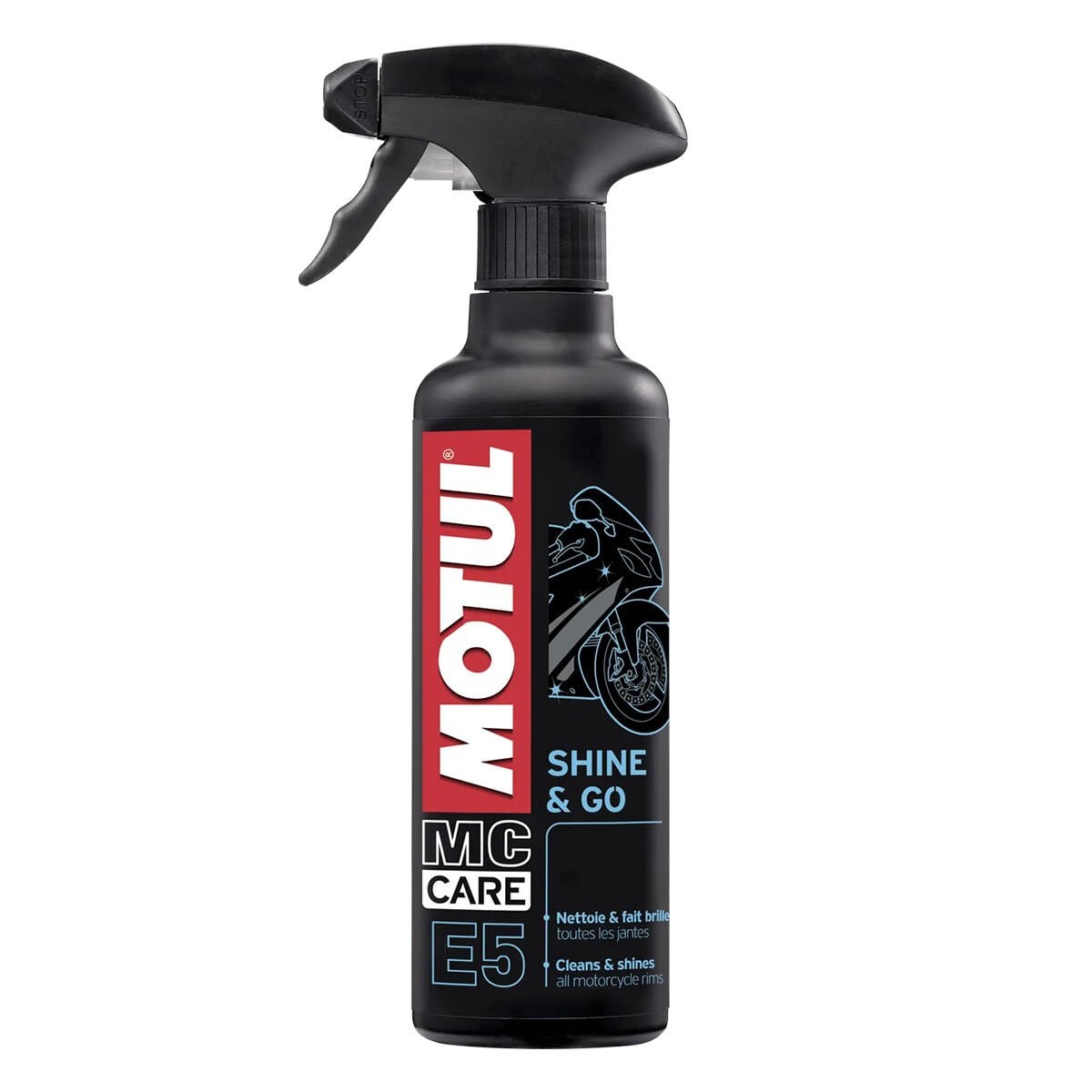 Motul MC CARE E5 Shine & Go Hızlı Yıkama ve Cila 400ML