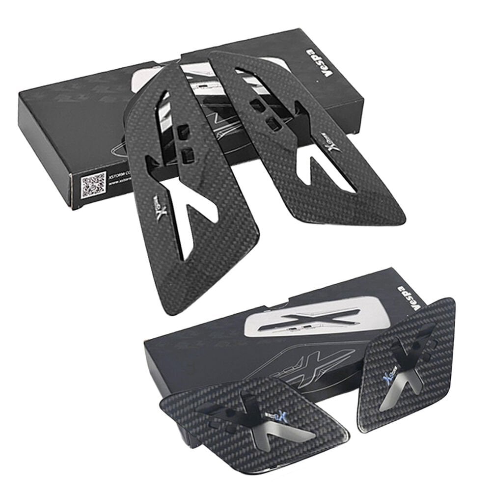 Vespa GTS-GTV Karbon Sinyal Kapağı Takımı X-V3 (2023- ) / X-STORM