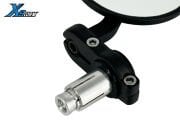 Vespa GTS-GTV-LX-ET4-Primavera-Sprint Gidon Aynası Yuvarlak *Siyah* Takım  / X-STORM