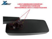 Vespa GTS-GTV-LX-ET4-Primavera-Sprint Gidon Aynası Dikdörtgen *Siyah* Takım / X-STORM