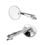 Vespa GTS-GTV-Primavera-Sprint Ayna Kısa Tip Yuvarlak *Krom* Takım  (2023- ) / X-STORM