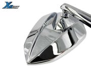 Vespa GTS-GTV-Primavera-Sprint  Ayna Kısa Tip *Krom* Takım  (2023- ) / X-STORM