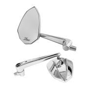 Vespa GTS-GTV-Primavera-Sprint  Ayna Kısa Tip *Krom* Takım  (2023- ) / X-STORM