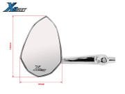 Vespa GTS-GTV-Primavera-Sprint  Ayna Kısa Tip *Krom* Takım  (2023- ) / X-STORM