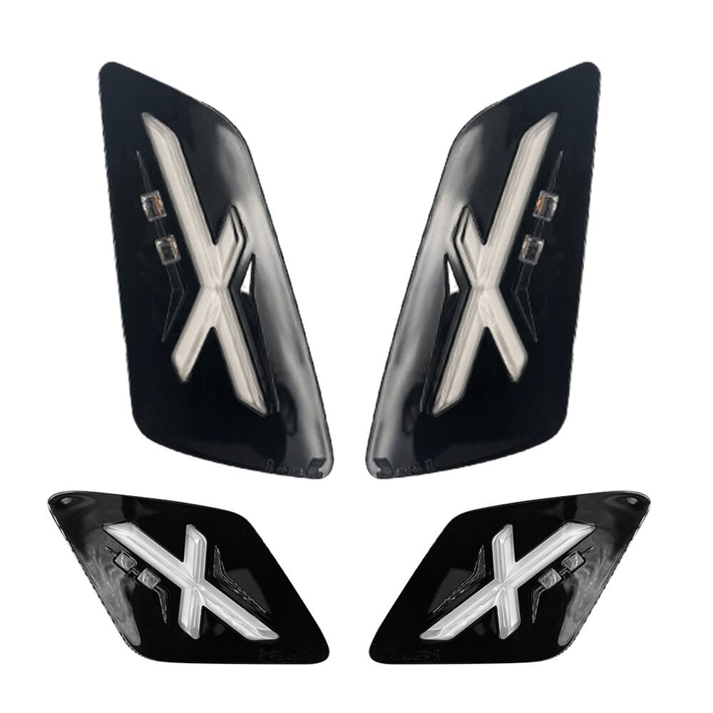 Vespa GTS-GTV Sinyal Takımı *Siyah* X-V3 (2023- ) / X-STORM