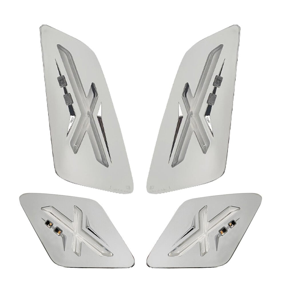 Vespa GTS-GTV Sinyal Takımı *Krom* X-V3 (2023- ) / X-STORM